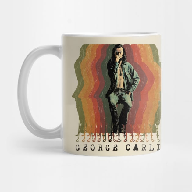 George Carlin Retro by TuoTuo.id